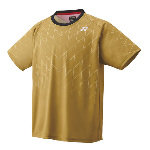 Yonex JAPAN Unisex Tournament T Shirt 16830 (Gold)