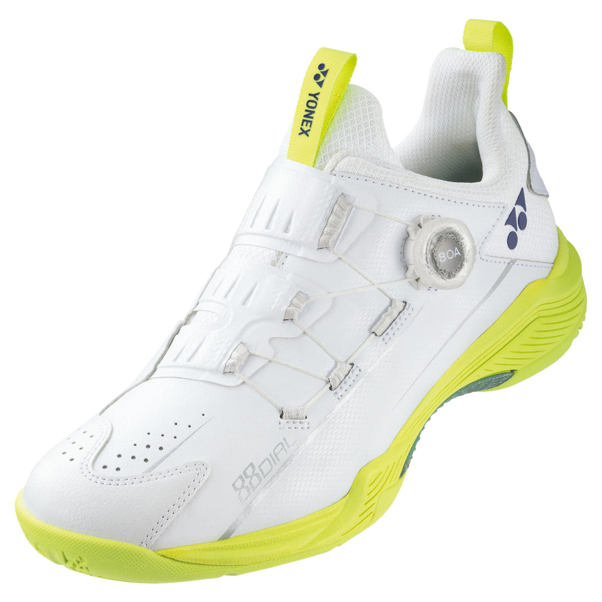 Yonex Power Cushion 88 Dial 2 Unisex Whitelime Badminton Shoes Cle Badminton Click 7922