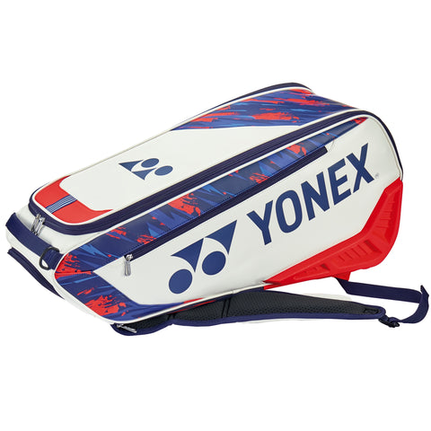 Yonex EXPERT Series Badminton Bag White/Red (Medium - 6pcs)