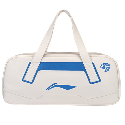 Li Ning 6 Racquet Professional Badminton Bag (White)
