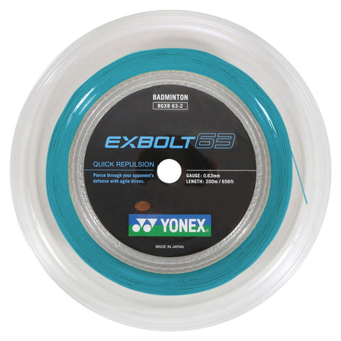 Yonex Exbolt 63 200m Reel Badminton String (Mint)