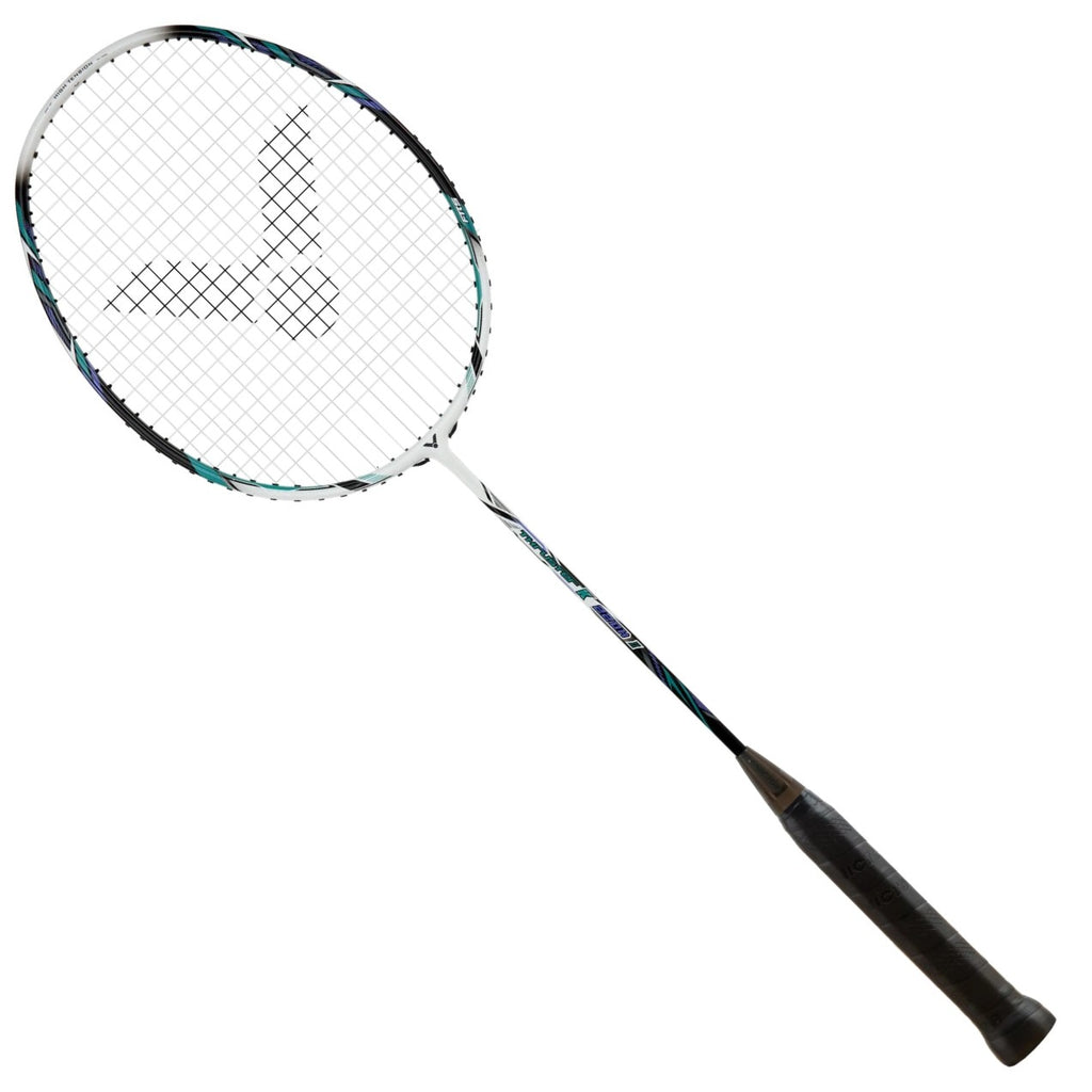 Victor Thruster K 220H ll (White) High Tension Badminton Racquet