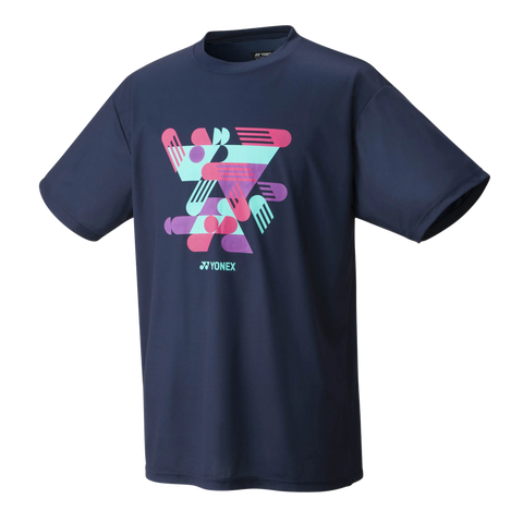 Yonex 2024 UNISEX Graphic T Shirt (Indigo Marine) YM0043