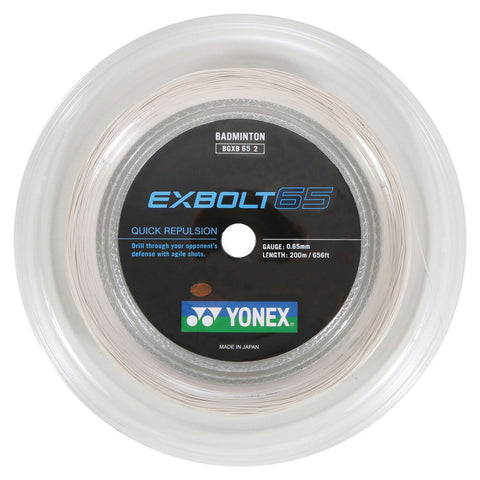 Yonex Exbolt 65 200m Reel Badminton String