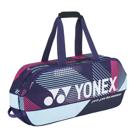 Yonex 2024 Pro Tournament Rectangular Racquet Bag (Grape)