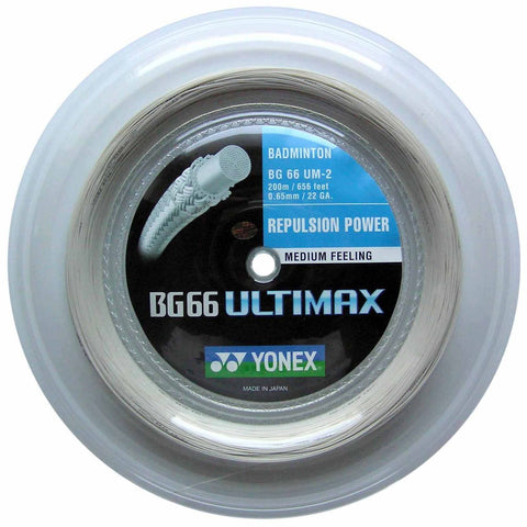 Yonex BG66 Ultimax 200m Reel Badminton String
