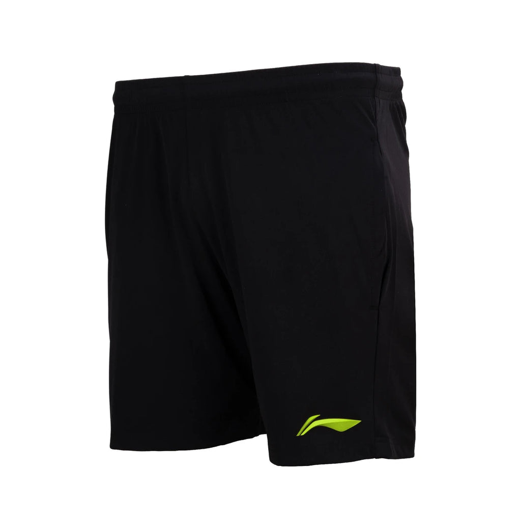 Li Ning Men's Shorts (Black/Lime) AKSR533-2