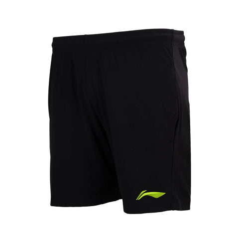 Li Ning Men's Shorts (Black/Lime) AKSR533-2
