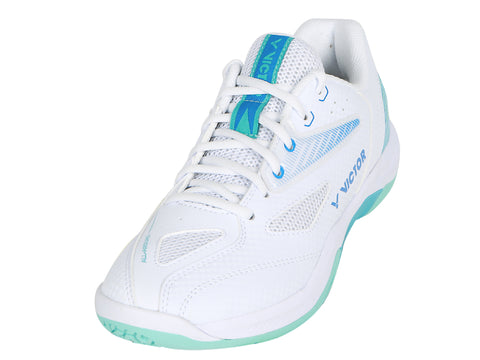 Victor A391 (White) Ladies Badminton Shoes [CLEARANCE]