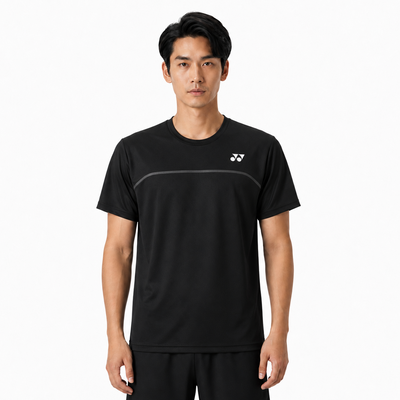 Yonex Unisex Logo T Shirt (Black) 10728