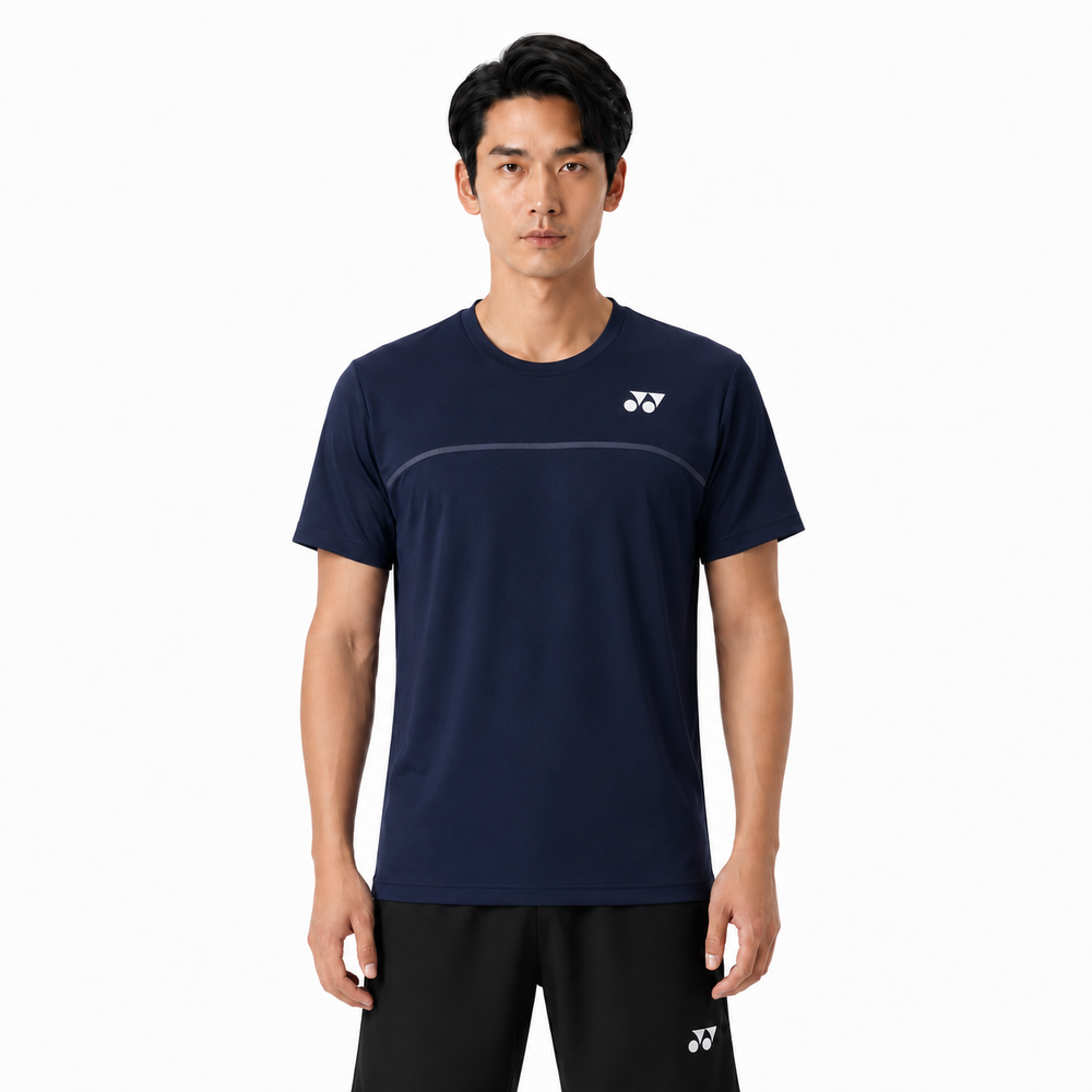Yonex Unisex Logo T Shirt (Navy Blue) 10728