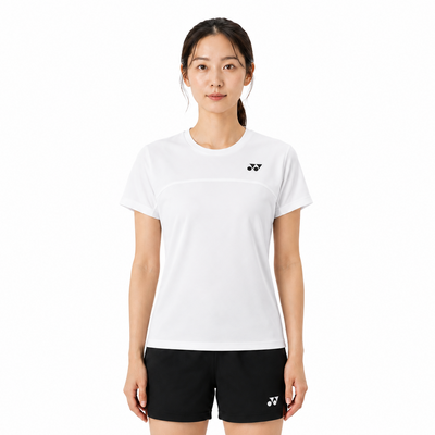 Yonex Unisex Logo T Shirt (White) 10728
