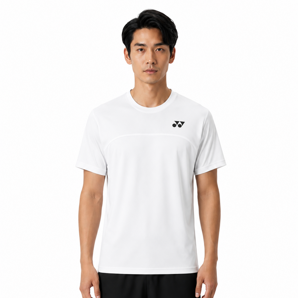 Yonex Unisex Logo T Shirt (White) 10728