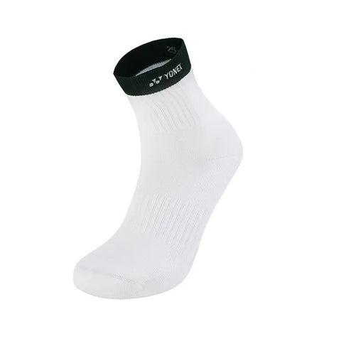 Yonex 3D Cushion Support Sports Socks (White Green)