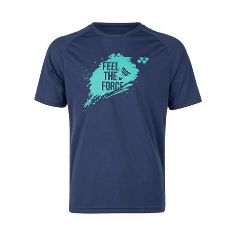 Yonex FEEL THE FORCE Unisex T Shirt (Blue)