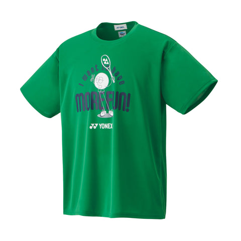 Yonex 日本独家男女通用 T 恤法式绿 16662Y（日本制造）