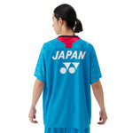 Yonex JAPAN Unisex Tournament T Shirt 16830 (Blue)