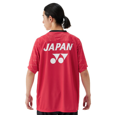Yonex JAPAN Unisex Tournament T Shirt 16830 (Red)
