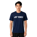 Yonex Classic Logo Print UNISEX T Shirt (Dark Navy) 16856