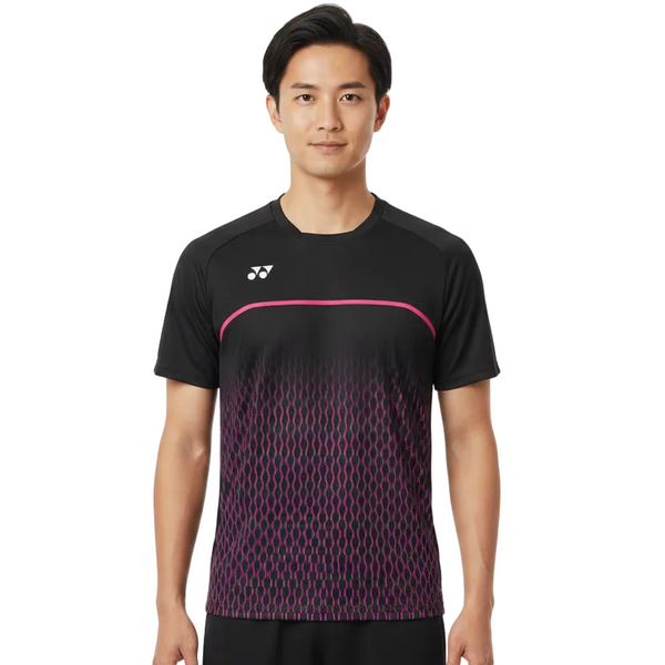 Yonex 2026 Unisex Competition T Shirt 16861 (Black) – Badminton Click