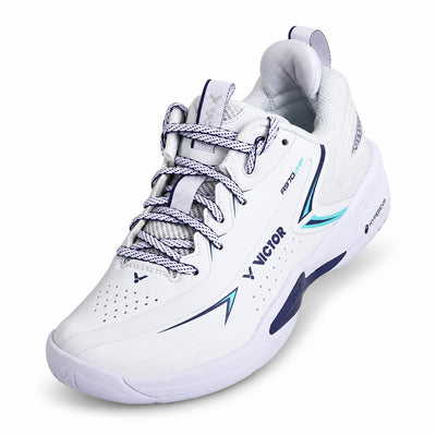 Victor A970cHP (White/Blue) Badminton Shoes