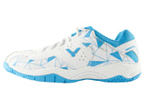 Victor A362F (White/Aquarius) Ladies Badminton Shoes [CLEARANCE]