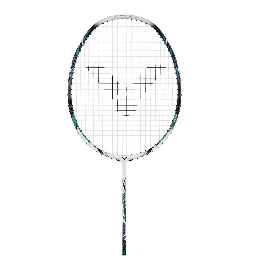 Victor Thruster K 220H ll (White) High Tension Badminton Racquet [CLEARANCE]