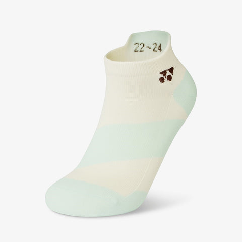 Yonex 3D Cushion Support Ladies Sports Low Cut Socks (White Green)