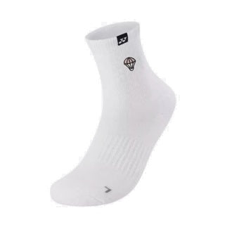 Yonex 3D Cushion Support Ladies Low Cut Socks (245104BCR) White