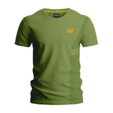 Yonex Unisex Basic Logo (Olive) T Shirt 2680