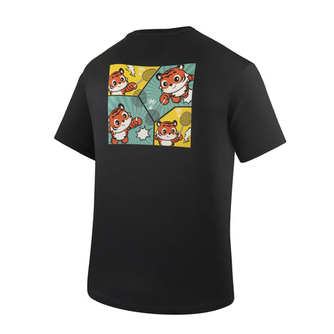 Yonex Unisex Graphic T Shirt 2884 (Jet Black)