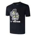 Victor See You On the Court UNISEX T Shirt (Black)