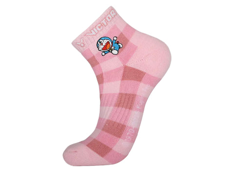 Victor X Doraemon 514DRM (Pink) Low Cut Sports LADIES Socks