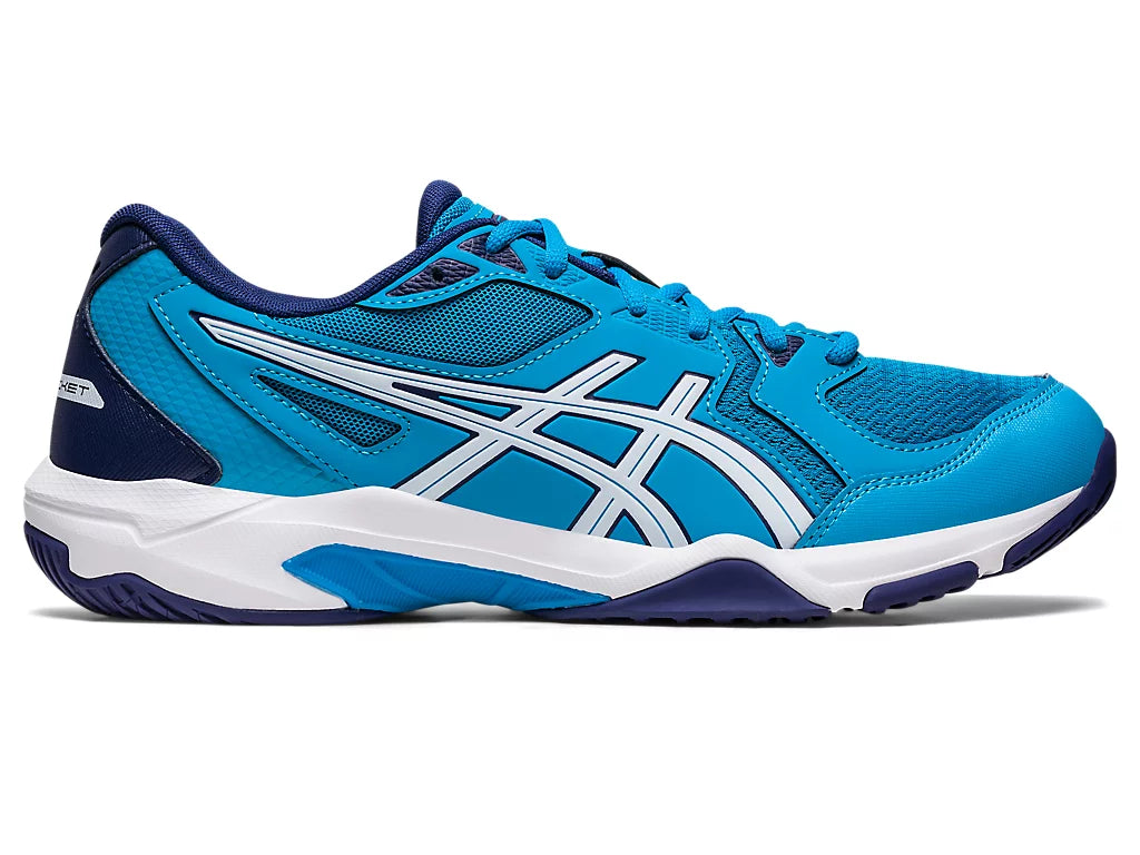 ASICS Gel Rocket 10 Island Blue White Men Badminton Shoes