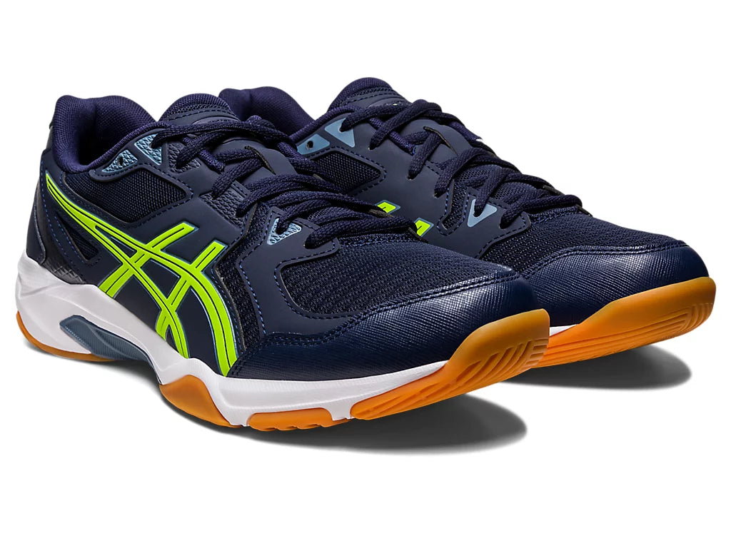 Asics gel rocket 7 sales mens shoes - neon green