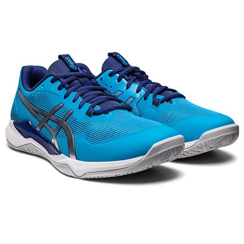 ASICS Gel Tactic (Blue/Silver) Men Badminton Shoes – Badminton Click