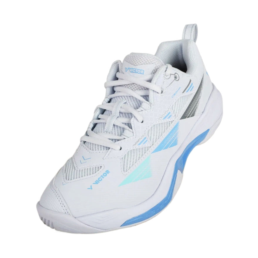 Victor C90HP (White/Blue) UNISEX Badminton Shoes