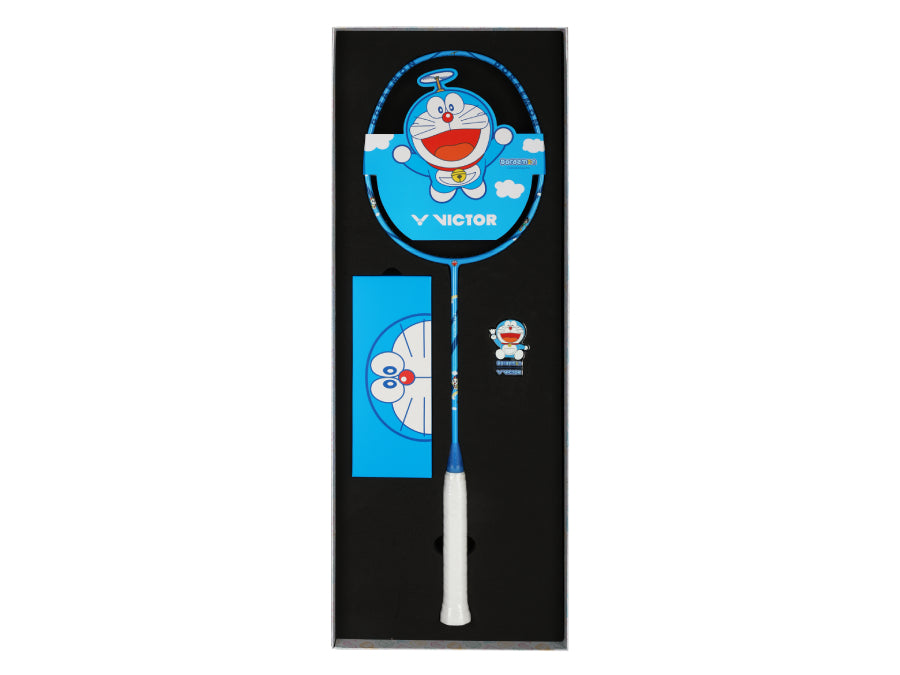 Victor X Doraemon Drive X (83 grams) Badminton Racquet Gift Box