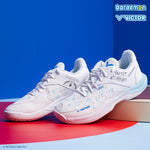 Victor X Doraemon Limited Series (Bright White) UNISEX Badminton Shoes [CLEARANCE]