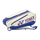 Yonex EXPERT Racquet Bag White/Deep Blue (Medium - 6pcs)