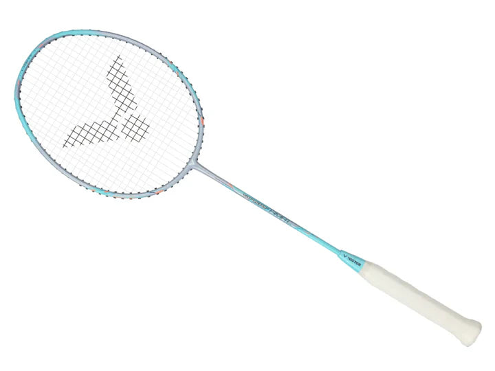 Victor Thruster HMR L (Aqua Blue) 78 Grams Badminton Racquet
