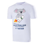 Victor Australia Badminton Open Koala T-Shirt (White)