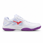 Mizuno Wave Claw EL 2 White Orange Dahlia sole