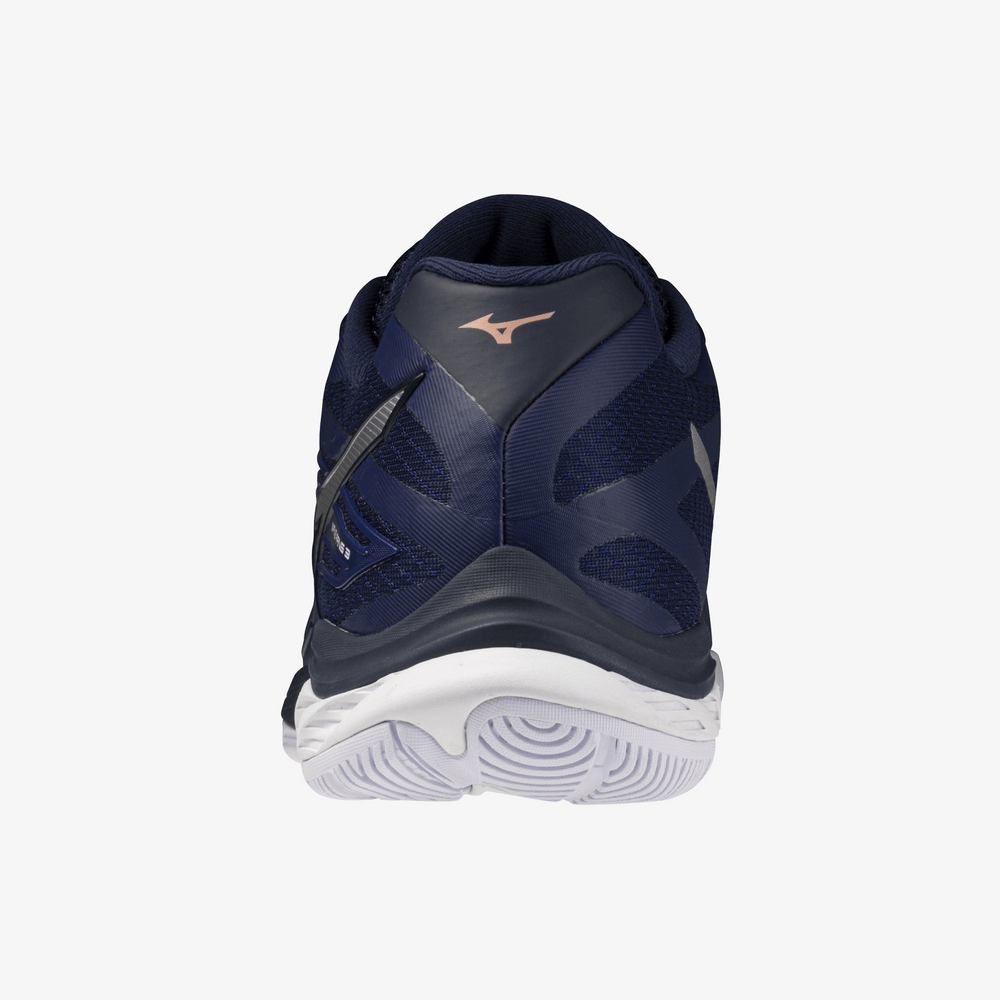 Mizuno Wave Fang 3 Beacon Blue detail