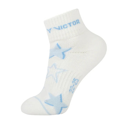 Victor x HYQ SK507 AM (White/Blue) Ladies Socks