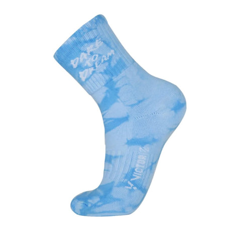 Victor X LZJ Sports Socks (Light Blue)