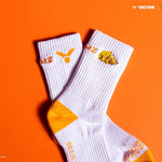 VICTOR x DRAGON BALL Z Sports Socks (White)