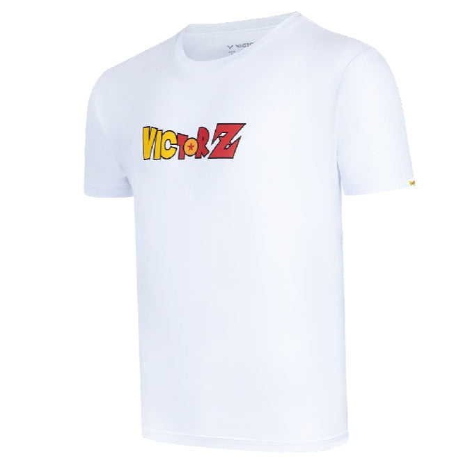 Victor X DRAGON BALL Z Unisex T Shirt (T-503DBZ A) White [CLEARANCE]
