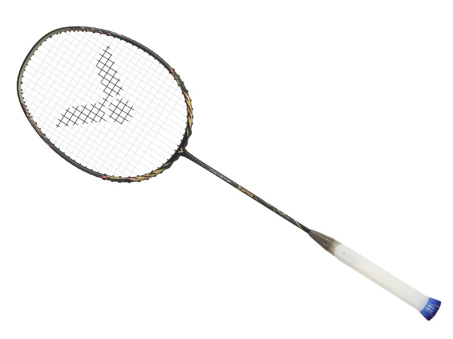 Victor Thruster Raptor (Black/Gold) 83 Grams Badminton Racquet