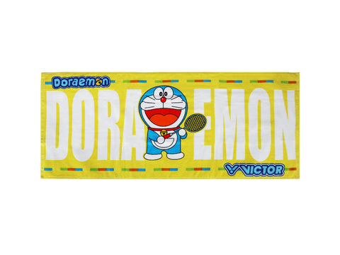 Victor X Doraemon Sports Towel (Yellow)